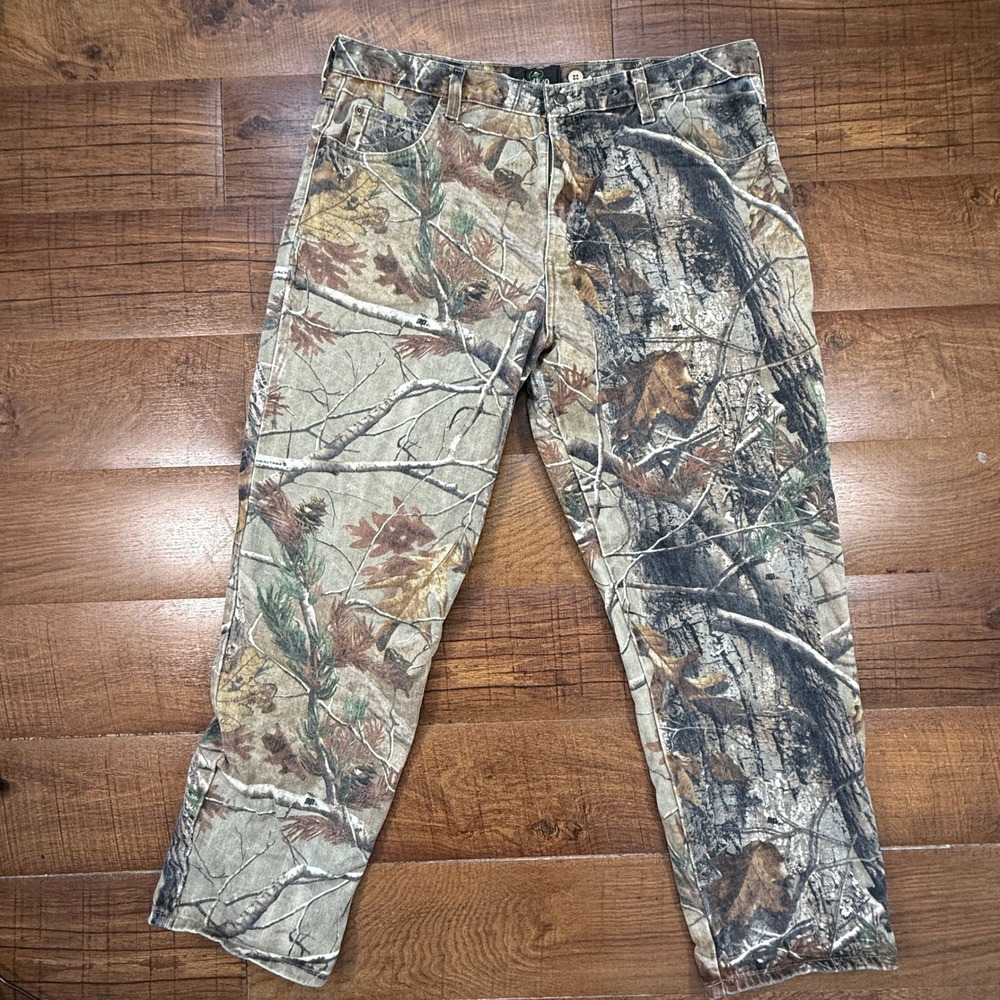 RedHead Field Pants Mens 38x30 Camo Realtree AP Hunting Outdoor Cotton Blend